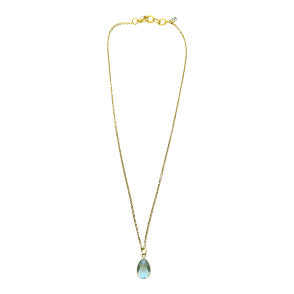 Aquamarine Stone Necklace - MINU Jewels