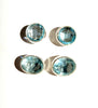 Blue Quartz Stud Earrings - MINU Jewels