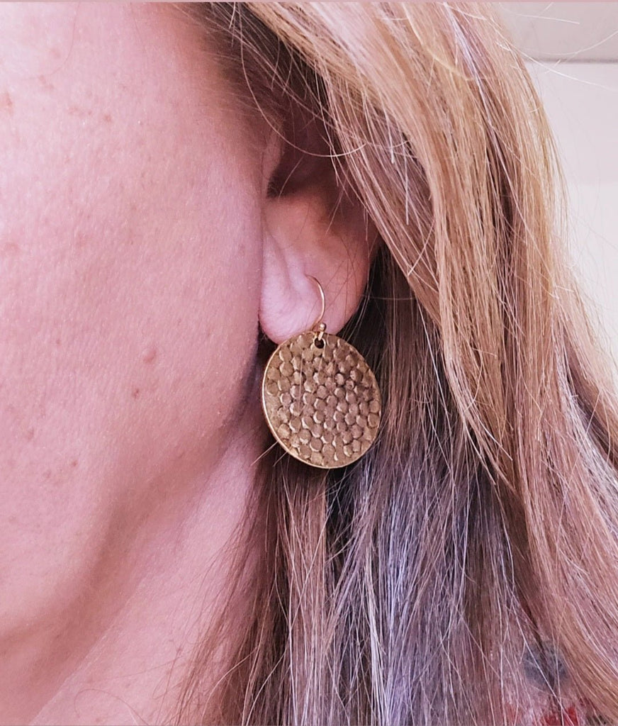 Brassy Earrings - MINU Jewels