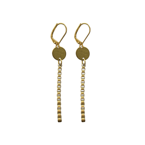 Chain Coin Earrings - MINU Jewels