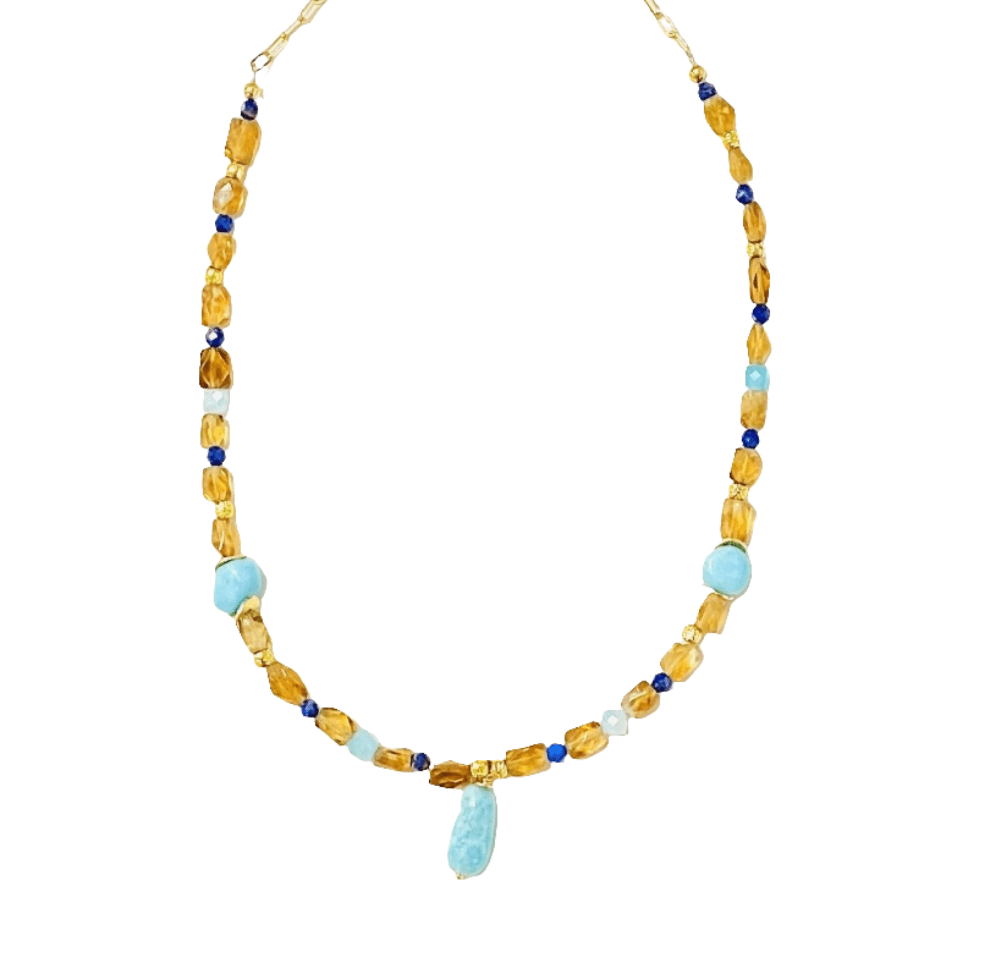 Citri Blu Necklace - MINU Jewels