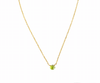 Peridot Drop Necklace - MINU Jewels