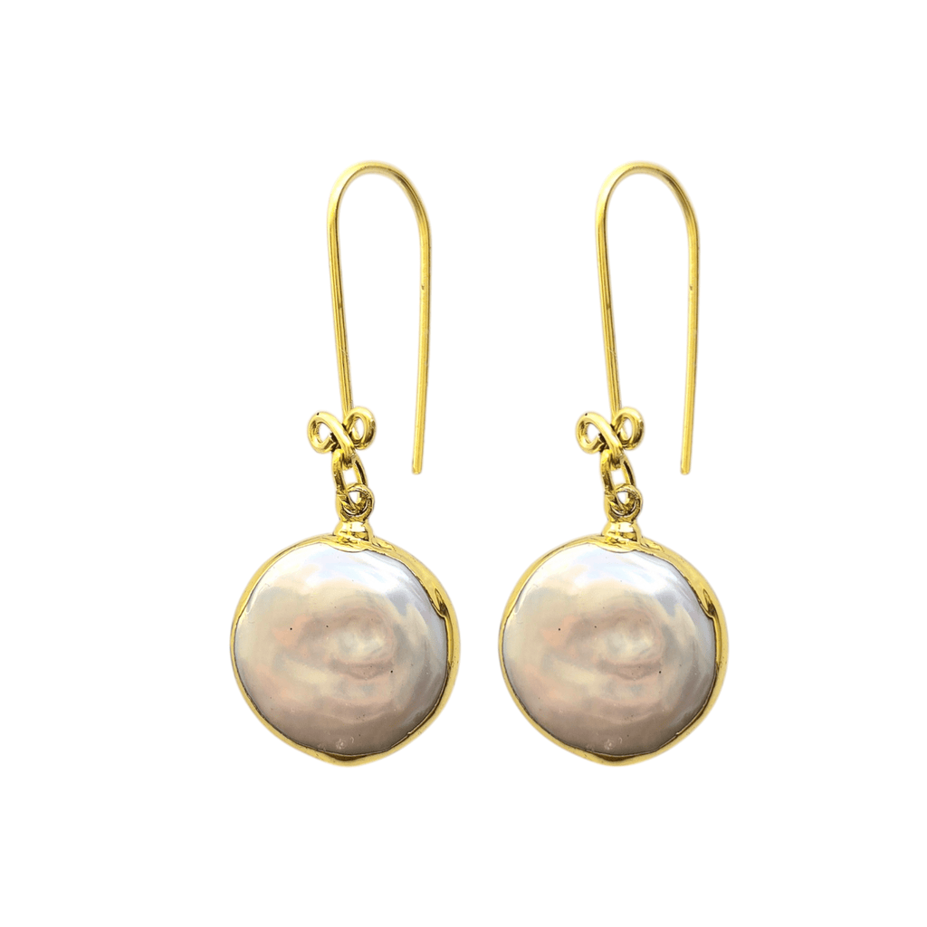 Perla Coin Earrings - MINU Jewels