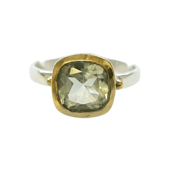 Square Gemstone Ring - MINU Jewels