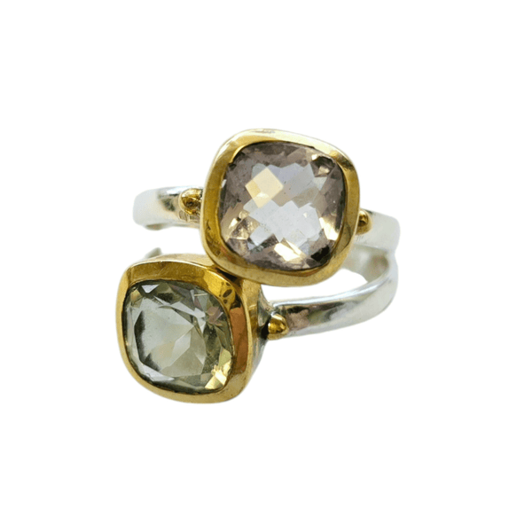 Square Gemstone Ring - MINU Jewels