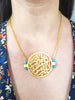 Arabic Kalam Plate Necklace - MINU Jewels