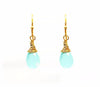 Blue Chalcedony Earrings - MINU Jewels