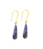 Blue Jade Drop - Gold or Silver - MINU Jewels