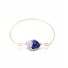 Blue Pearl Bangle - MINU Jewels