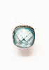 Blue Topaz Cocktail Ring - MINU Jewels