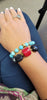 Chunky Black & Red Bracelet - MINU Jewels