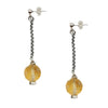 Citrine Disco Earrings - MINU Jewels