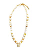 Howlite Teardrop Necklace - MINU Jewels