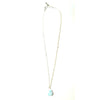 Larimar Necklace - Silver/Gold - MINU Jewels