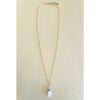 Moonstone Necklace - Silver/Gold - MINU Jewels