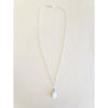 Moonstone Necklace - Silver/Gold - MINU Jewels