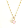 Rose Quartz Necklace - MINU Jewels