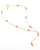 Rouge Accent Y Necklace - MINU Jewels