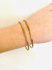 Simple Brass Bangles - MINU Jewels