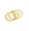 Simple Brass Bangles - MINU Jewels