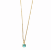 Square Gemstone Necklace - MINU Jewels