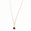 Square Gemstone Necklace - MINU Jewels