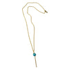 Turquoise Bar Drop Necklace - MINU Jewels