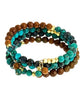 Turquoise Gemstone Stack - MINU Jewels