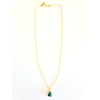 Turquoise Stud Necklace - MINU Jewels